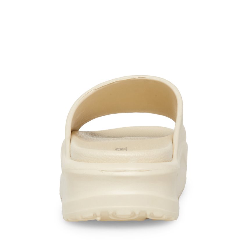 Beige Steve Madden Jazzie Women's Slides | PH 7069UCF